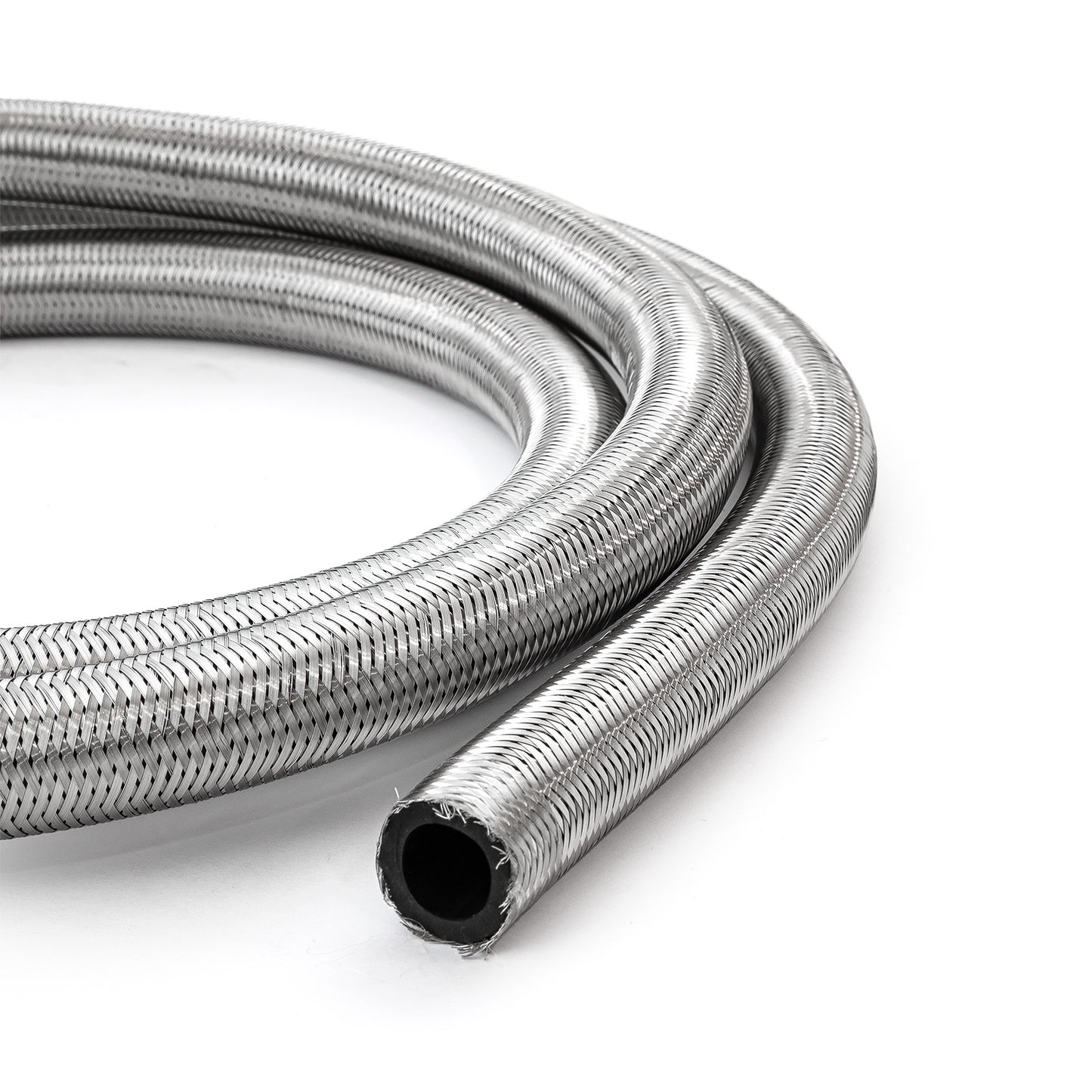 Speedmaster 1-339-004-05 -10 AN Braided Stainless Steel Hose Line [20 Ft. Length]