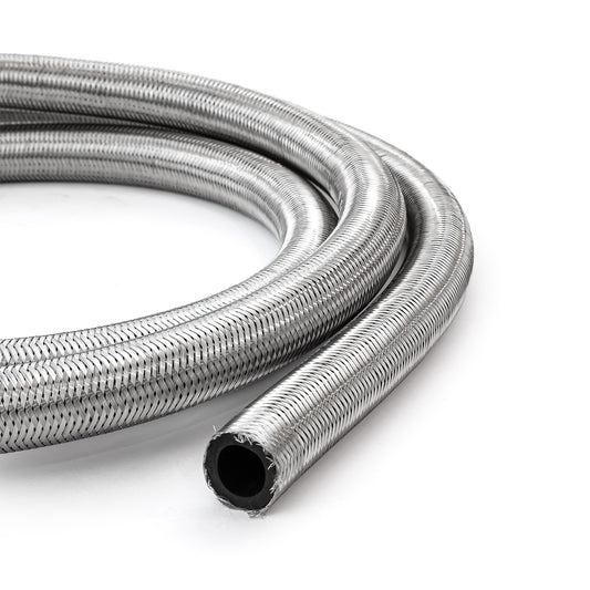 Speedmaster 1-339-004-05 -10 AN Braided Stainless Steel Hose Line [20 Ft. Length]