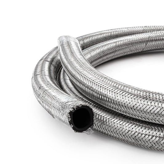 Speedmaster 1-339-005-03 -12 AN Braided Stainless Steel Hose Line [10 Ft. Length]
