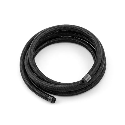Speedmaster 1-339-007-02 -4 AN Braided Black Nylon Hose Line [6 Ft. Length]