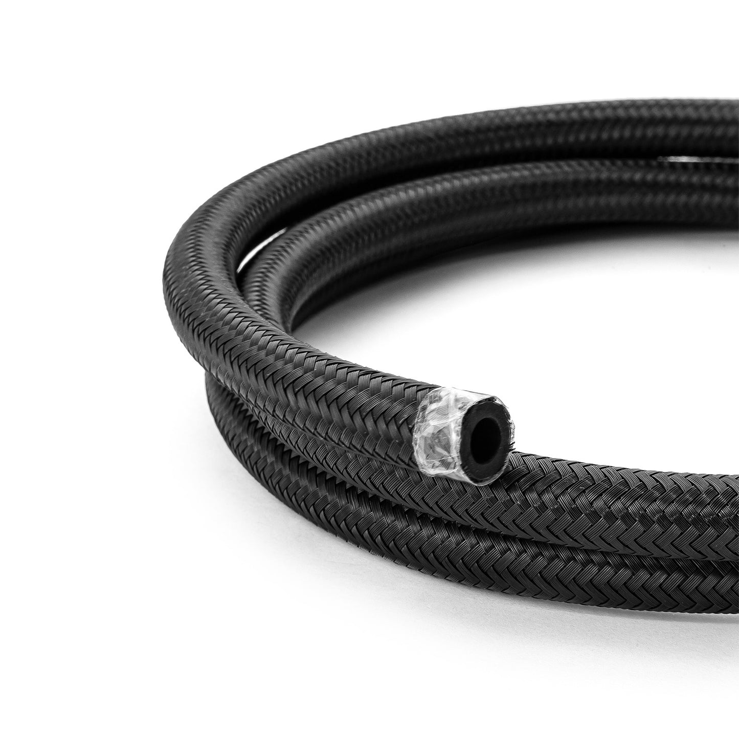 Speedmaster 1-339-008-01 -6 AN Braided Black Nylon Hose Line [3 Ft. Length]