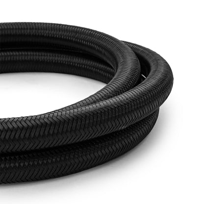 Speedmaster 1-339-010-03 -10 AN Braided Black Nylon Hose Line [10 Ft. Length]