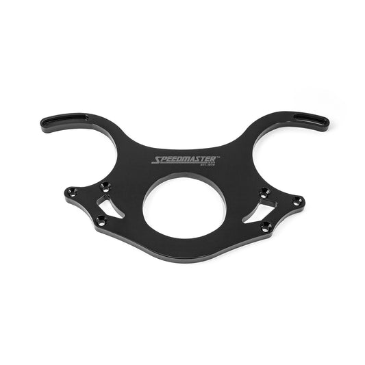 Speedmaster 1-415-002-02 Fits Chevy BBC 454 Aluminum Serpentine Complete Engine Pulley Kit [Black]