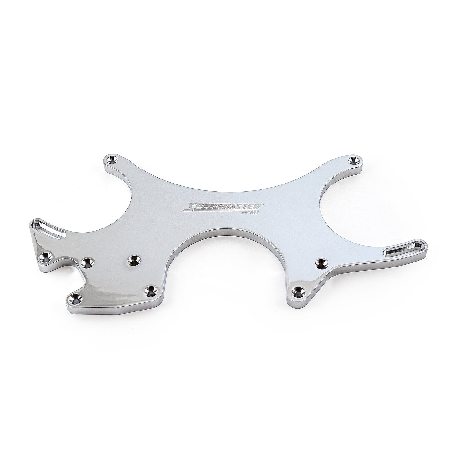 Speedmaster 1-415-003-01 Fits Ford SB 289 302 351w Aluminum Serpentine Complete Engine Pulley Kit [Polished]