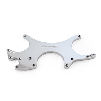 Speedmaster 1-415-003-01 Fits Ford SB 289 302 351w Aluminum Serpentine Complete Engine Pulley Kit [Polished]