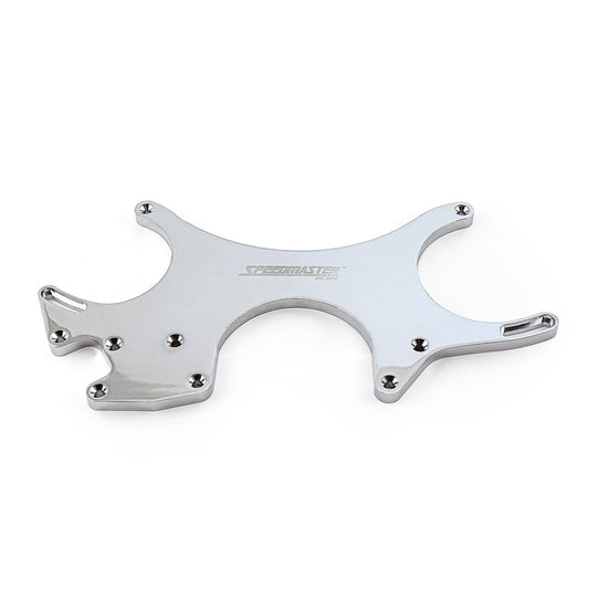 Speedmaster 1-415-003-01 Fits Ford SB 289 302 351w Aluminum Serpentine Complete Engine Pulley Kit [Polished]