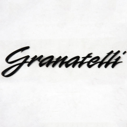 GranatelliGranatelli Logo - Domed Decal - Black 100010B