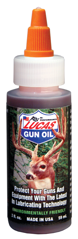 Lucas Oil Products Gun Oil 18x2oz counter display 10006