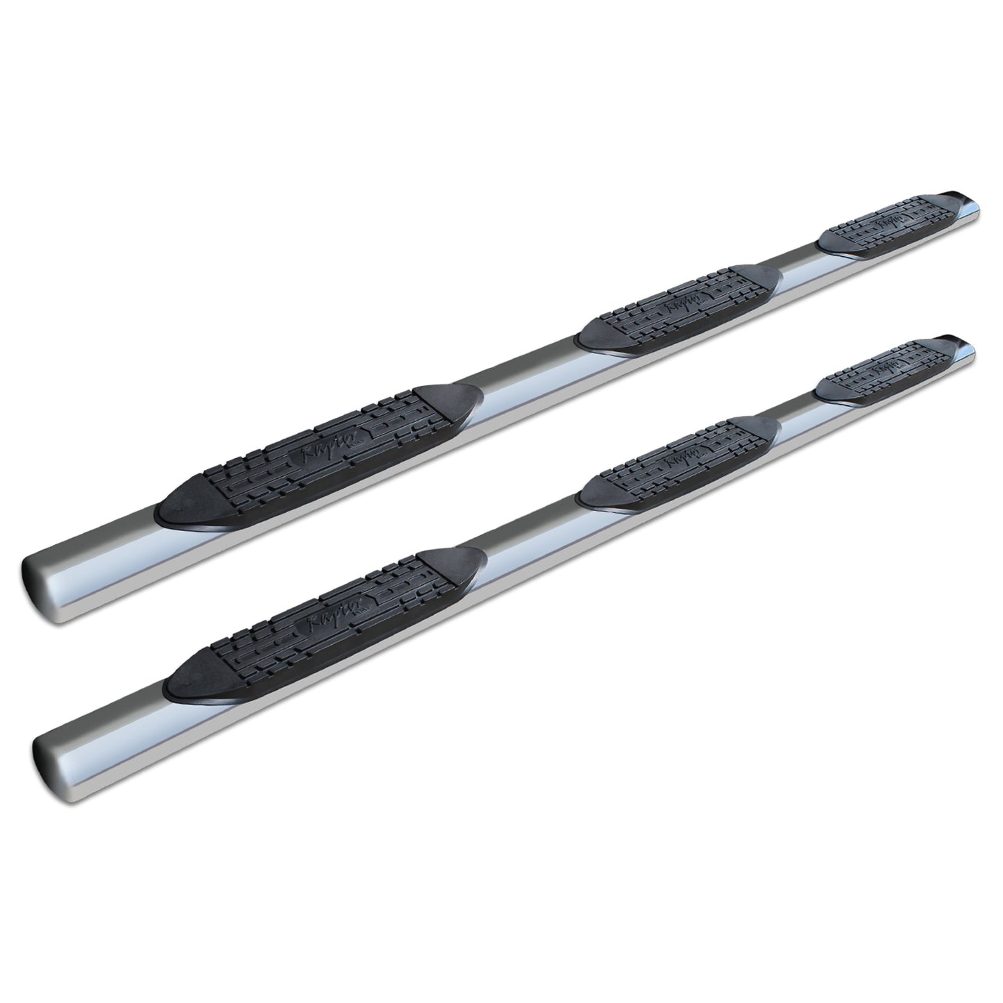 Raptor Series 5 in Wheel to Wheel Oval Steps Polished Stainless Steel 1003-0060