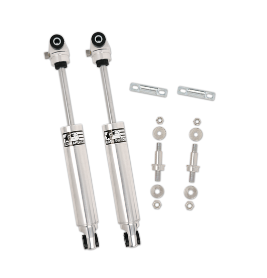Aldan American Shock Kit, TrueLine, 64-88 A, G, and 68-74 X-Body, Rear, Single Adjustable, Pair 100110