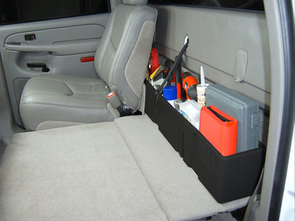DU-HA 10013 Chevrolet/GMC Behind-the-Seat Storage Console Organizer And Gun Case - Black