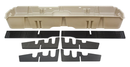 DU-HA 10044 Chevrolet/GMC Underseat Storage Console Organizer And Gun Case - Tan