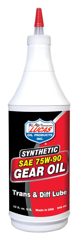 Lucas Oil Products Synthetic SAE 75W-90 Trans & Diff Lube 10047