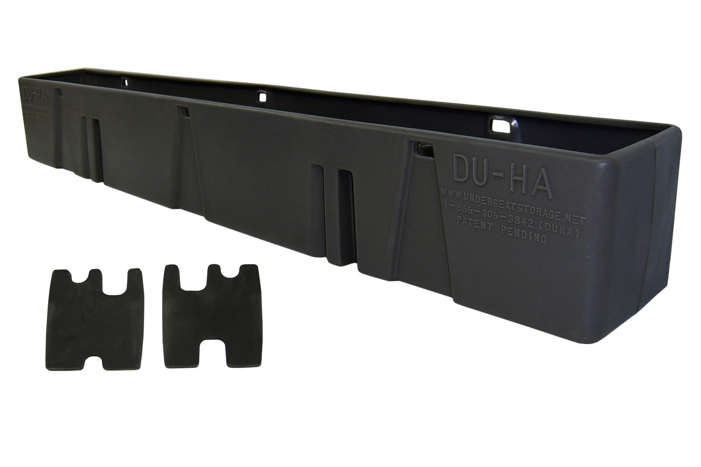 DU-HA 10058 Chevrolet/GMC Behind-the-Seat Storage Console Organizer And Gun Case - Black