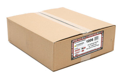 HAMBURGER'S PERFORMANCE PRODUCTS 48 IN. PREMIUM OIL LINES FOR HAMBURGER'S BILLET OIL FILTRATION KITS; 3/4 IN. I.D. HOSE; -12AN FITTINGS 1006