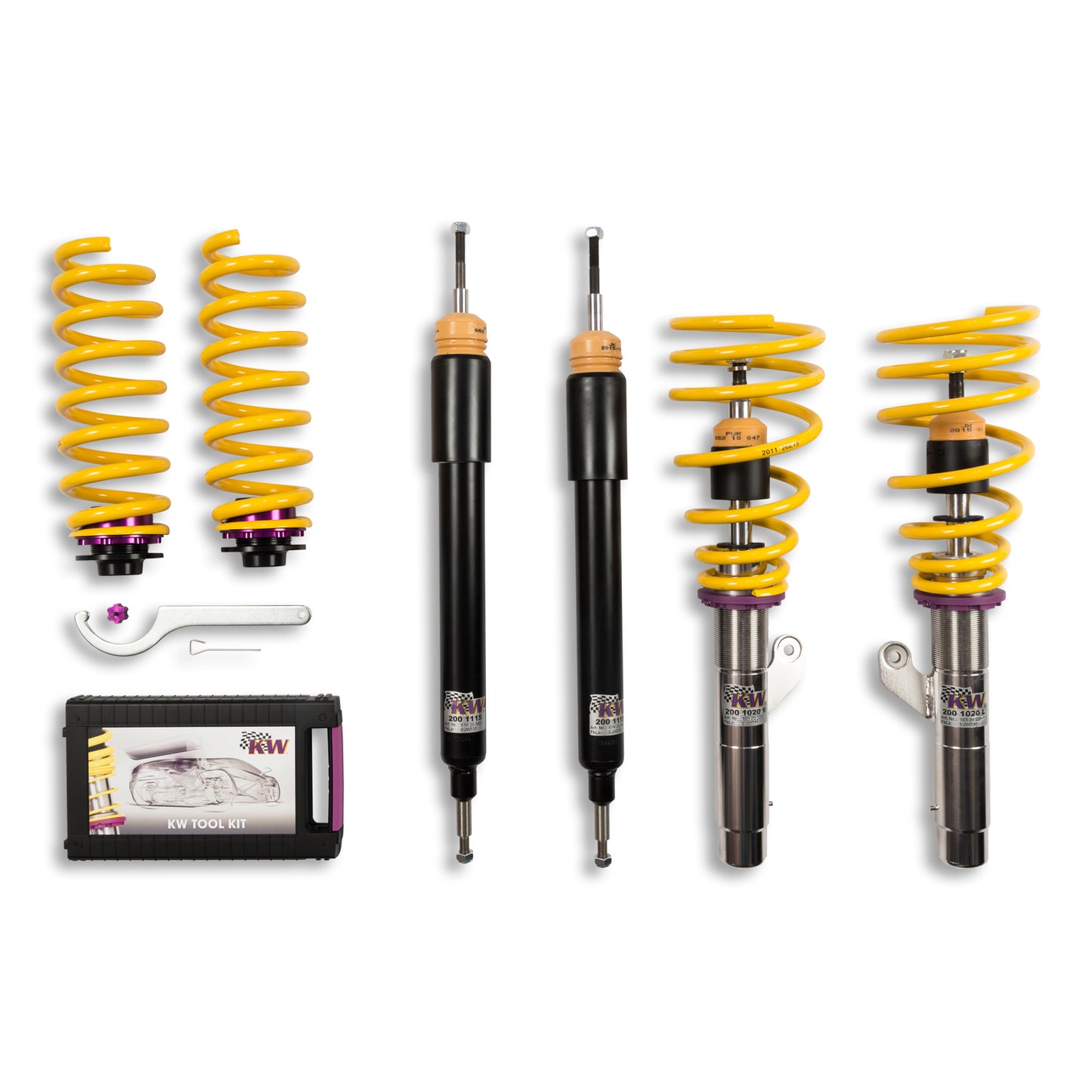 KW Suspensions 10220048 KW V1 Coilover Kit - BMW 3-series E90 E92 (390X) 4WD