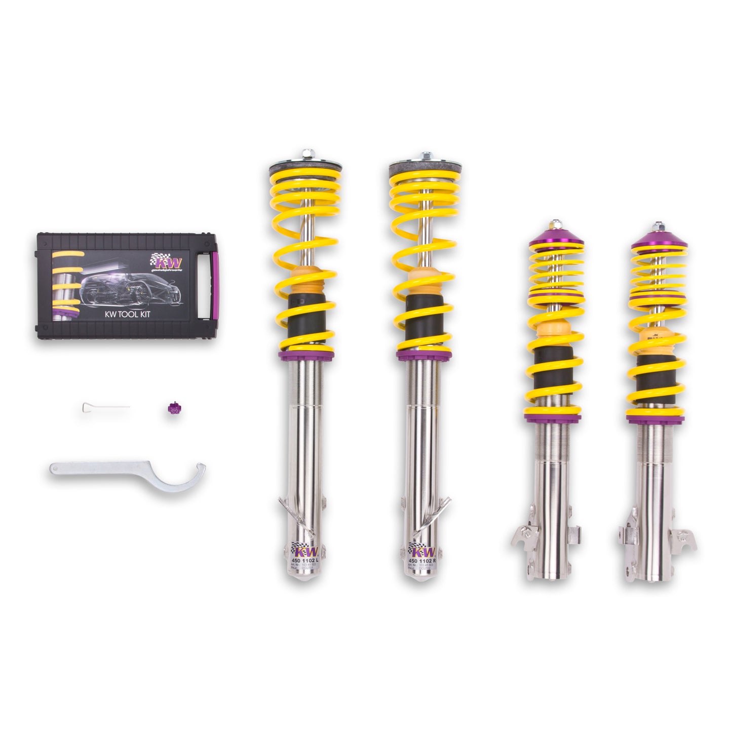 KW Suspensions 10245013 KW V1 Coilover Kit - Subaru Impreza STI (GD GG GGS)