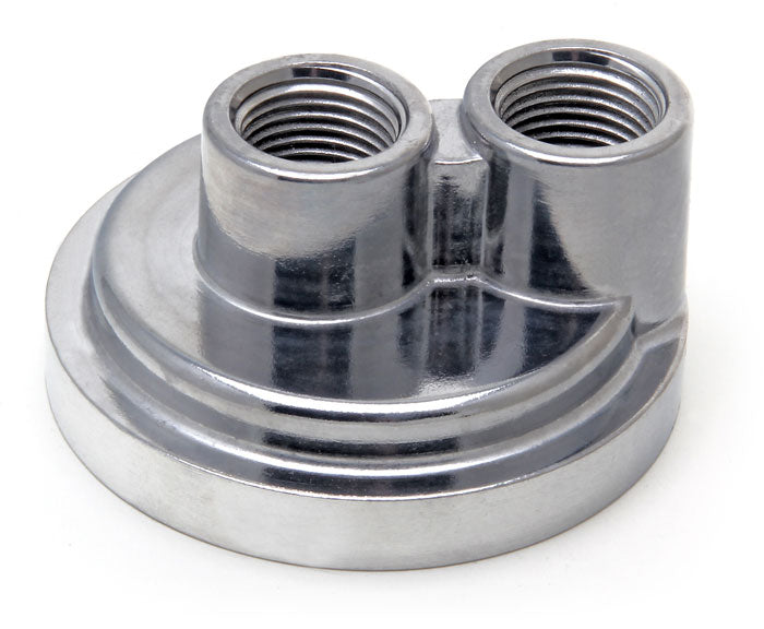 Trans-Dapt Performance Spin-On Style Oil Filter Bypass Adapter; 2-1/2 In. I.D. And 2 3/4 In. O.D. Flange W/ 22Mm X 1.5 Threads 1027