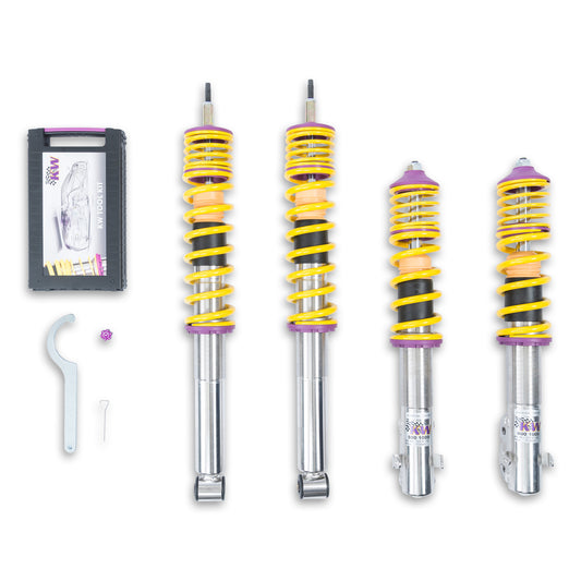 KW Suspensions 10280004 KW V1 Coilover Kit - VW Golf III / Jetta III (1HXO); all incl. Cabrio (-02); 2WD; all engines