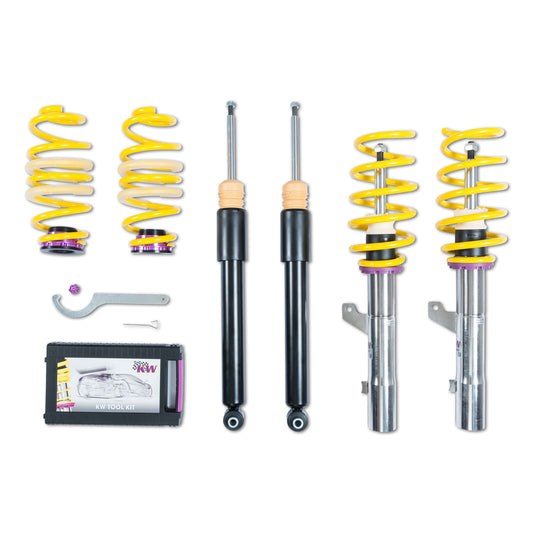 KW Suspensions 102800CB KW V1 Coilover Kit - VW Golf VII R without DCC