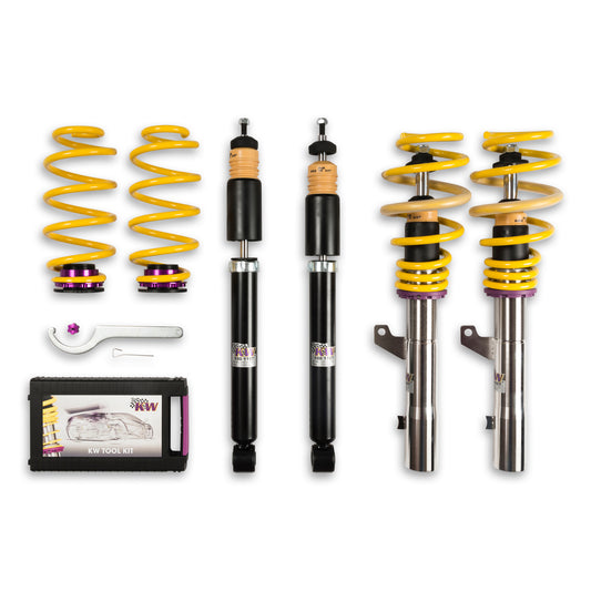 KW Suspensions 10281031 KW V1 Coilover Kit - Audi Golf VI (2+4-Door all gas engines incl. GTI) without DCC