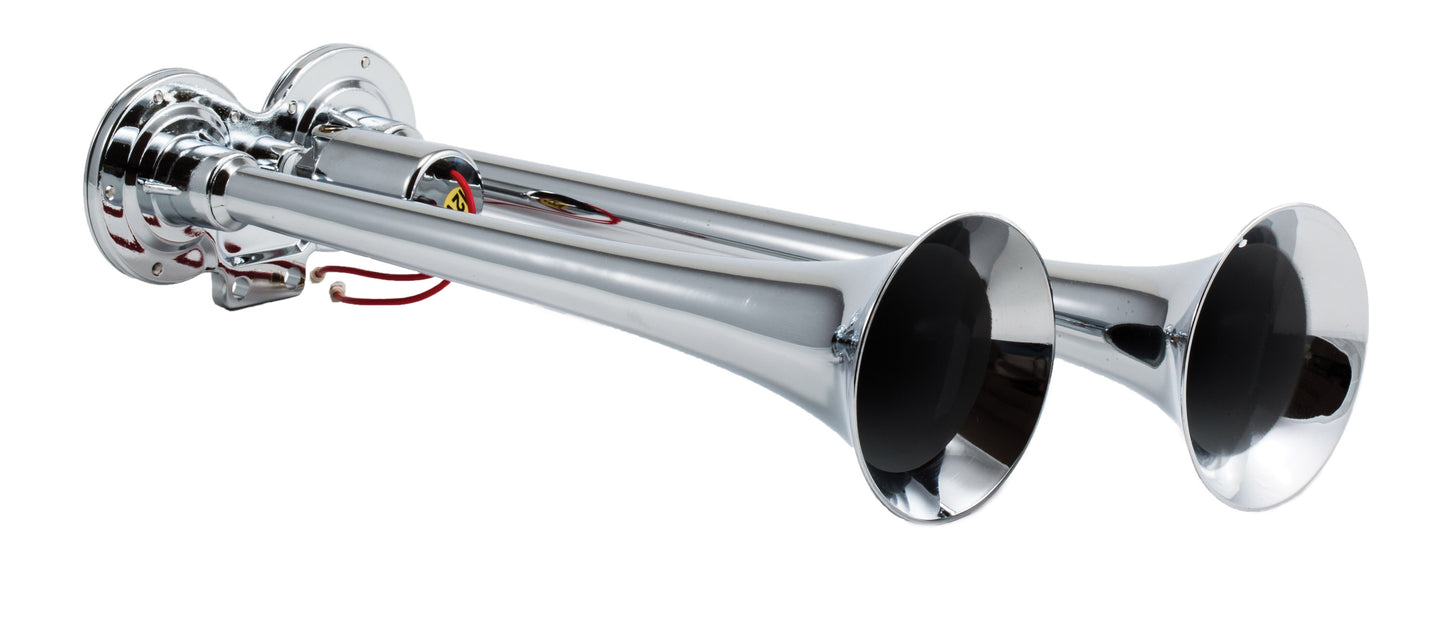 Kleinn Air Horns - 102 - Chrome Dual Air Horn