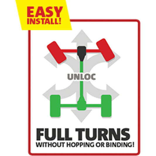 BD Diesel 2 Low UnLoc - Dodge 4wd CAD Front Axle 1994-2002 2500-3500 / 1994-2001 1500 1030703