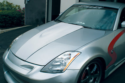 2003-2006 Nissan 350Z [Z33] Hood Cowl [Fiberglass] - 1035006