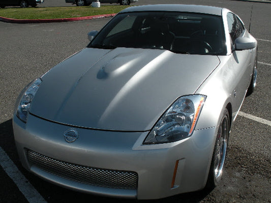 2003-2006 Nissan 350Z [Z33] Power Hood [Fiberglass Series 1] - 1035007
