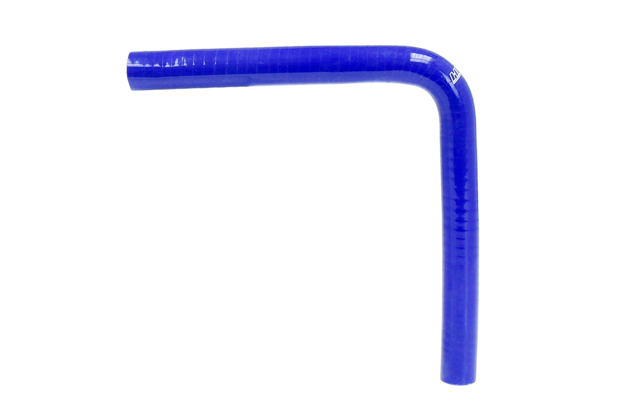 HPS Performance Silicone 90 Degree Elbow Coupler HoseHigh Temp 4-ply Reinforced1-3/4" IDBlue HTSEC90-175-BLUE