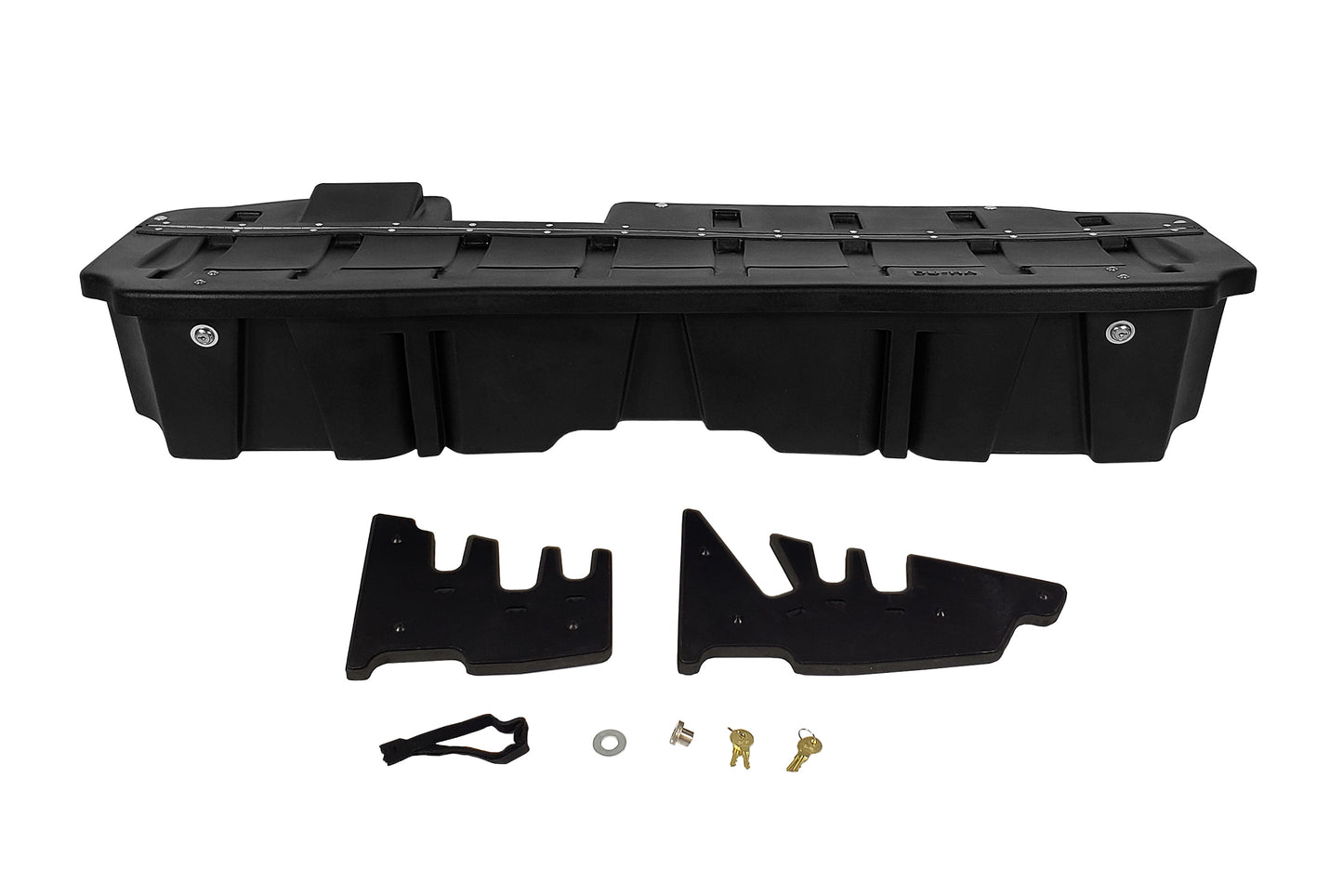 DU-HA 10410 Chevrolet/GMC Lockbox - Underseat Storage Organizer And Gun Case With Lockable Lid - Black