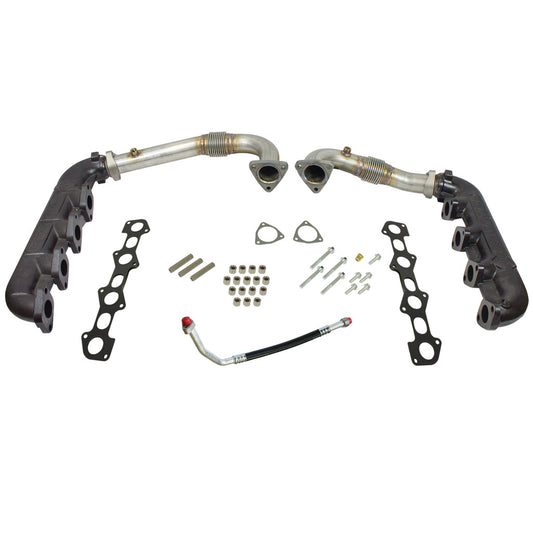 BD Diesel 6.4L Powerstroke Exhaust Manifold Set Ford 2008-2010 1041481