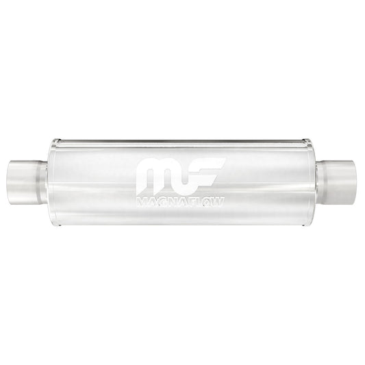 MagnaFlow 4in. Round Straight-Through Performance Exhaust Muffler 10414 MAGNAFLOW-10414
