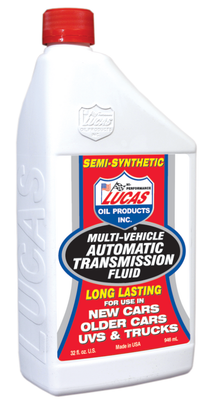 Lucas Oil Products Semi-Synthetic Multi-Vehicle ATF 10418