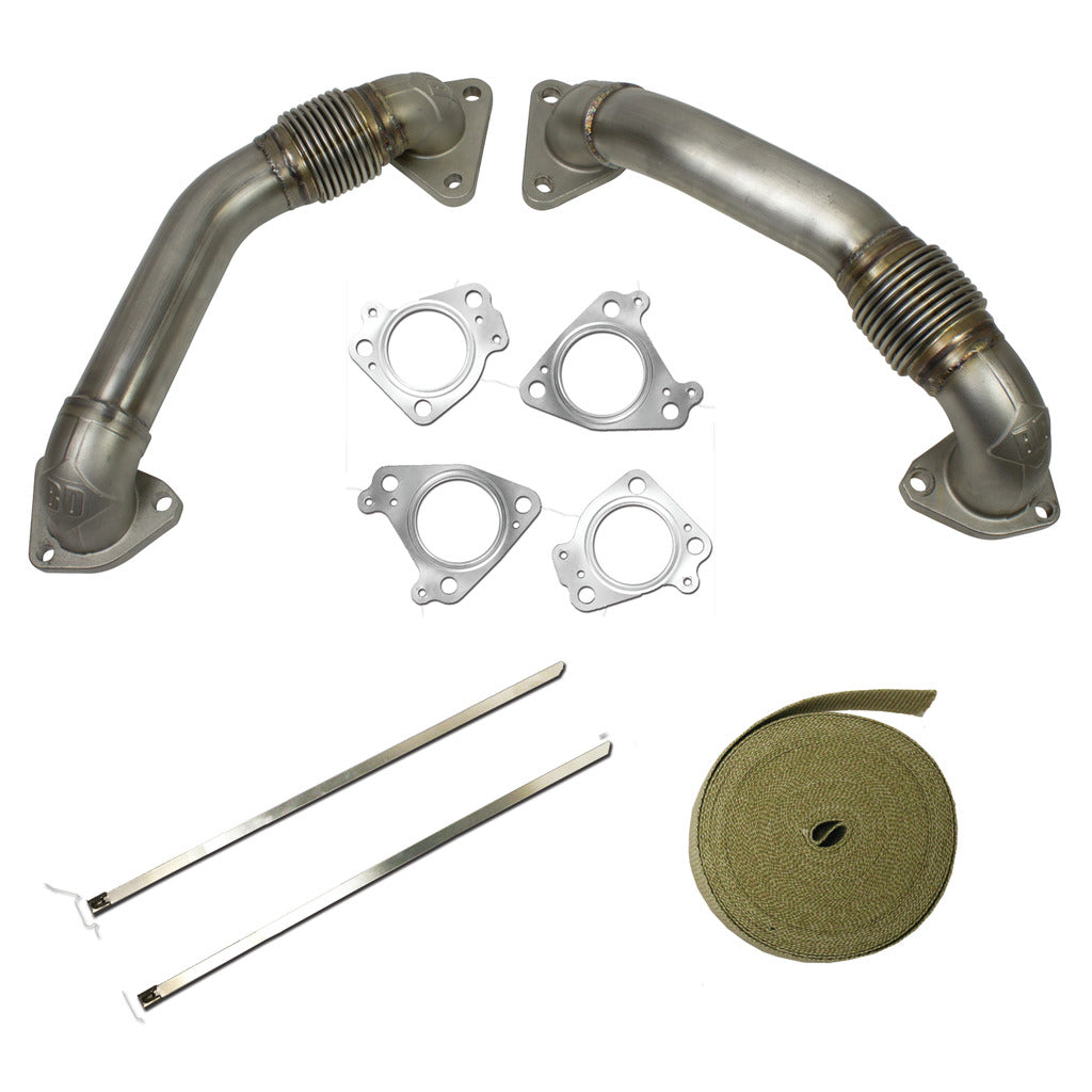 BD Diesel Duramax Up-Pipes Kit Chevy/GMC 2001-2004 LB7 1043800