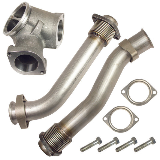 BD Diesel Up-Pipes Kit Ford 7.3L PowerStroke 1999.5-2003 F-250 / F-350 / Excursion / E-350 1043900