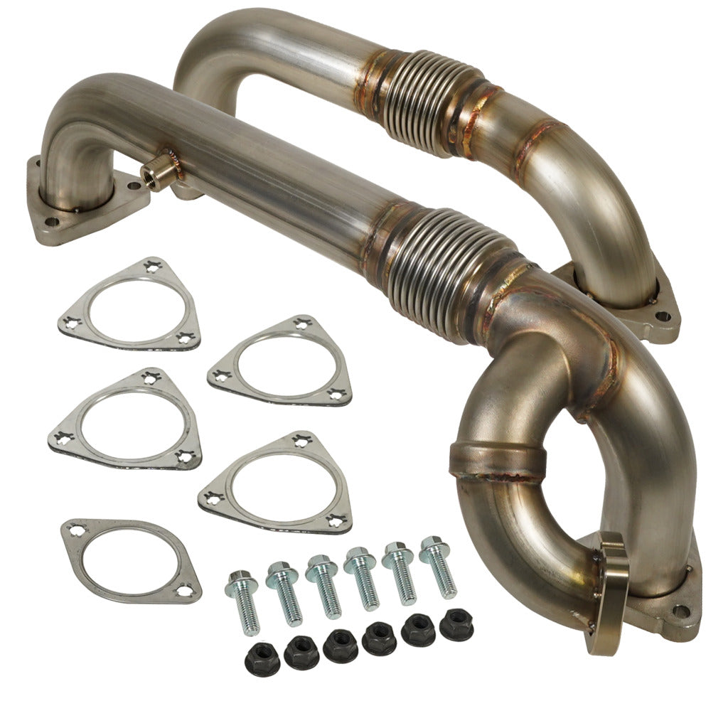 BD Diesel Up-Pipes Kit w/EGR Connector - Ford 2008-2010 6.4L F-250/F-350/F-450/F-550 1043909