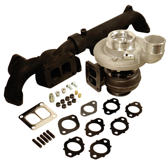 BD Diesel Iron Horn 6.7L Cummins Turbo Kit S366SXE/80 0.91AR Dodge 2007.5-2018 1045296