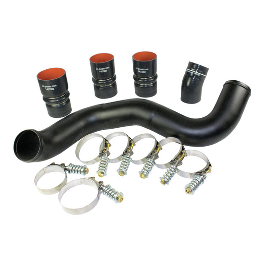 BD Diesel Intercooler Hose & Clamp Kit w/Intake Pipe - 2003-2007 Ford 6.0L PowerStroke 1047034