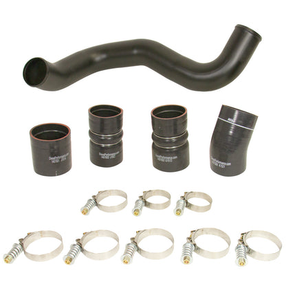 BD Diesel Intercooler Hose & Clamp Kit w/Intake Pipe - 2003-2007 Ford 6.0L PowerStroke 1047034