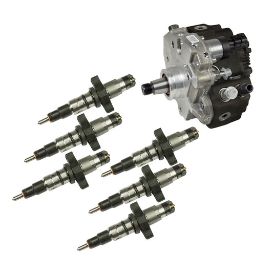 BD Diesel 5.9L Cummins Stage 2 Performance CR Pump & Injectors Package Dodge 2004.5-07 1051506