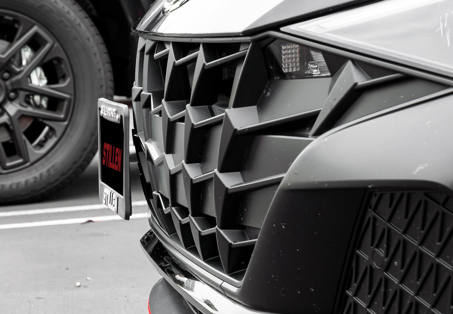 '+2022 Hyundai Elantra N STILLEN Front License Plate Relocator - 105425