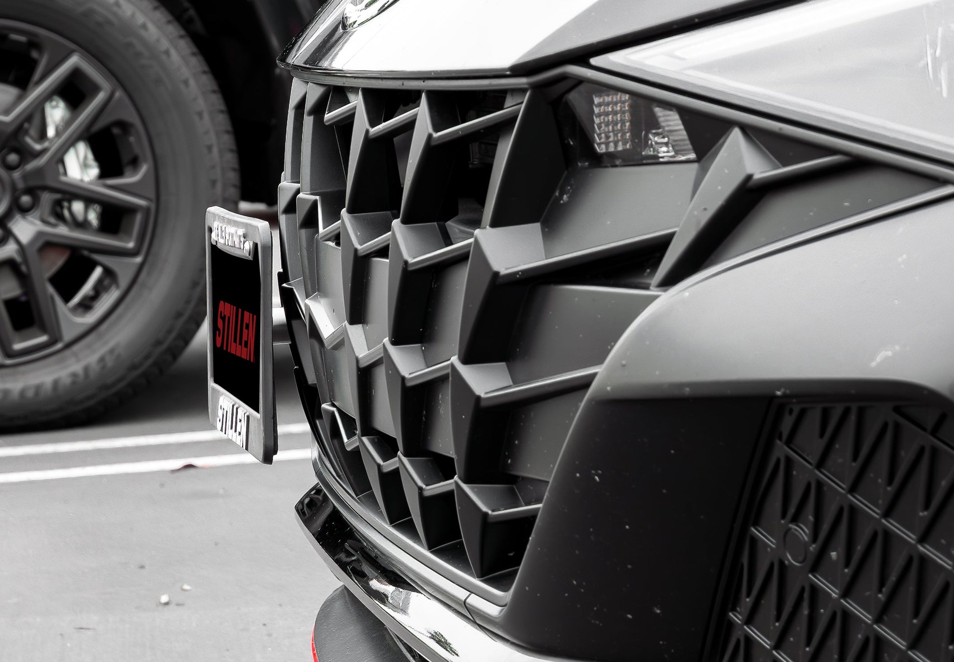 '+2022 Hyundai Elantra N STILLEN Front License Plate Relocator - 105425