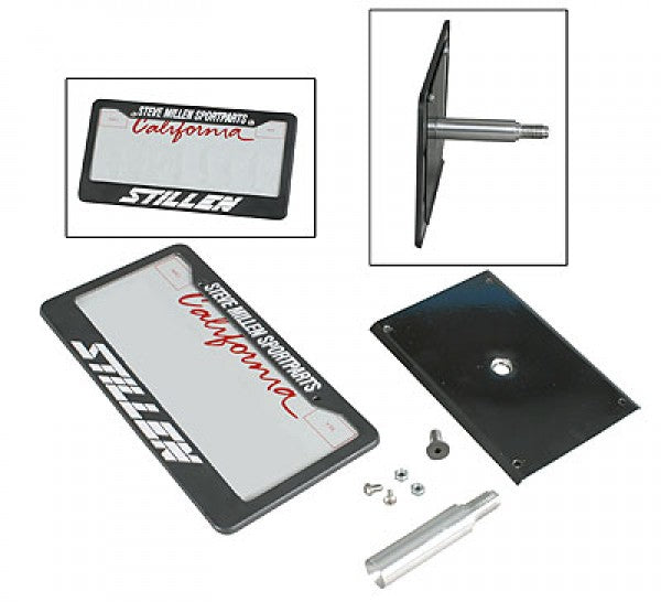 2004-2005 Infiniti G35 [Coupe], 2006-2008 Nissan 350Z [Z33], 2007-2009 Nissan Sentra Front Drill License Plate Relocator - 105460