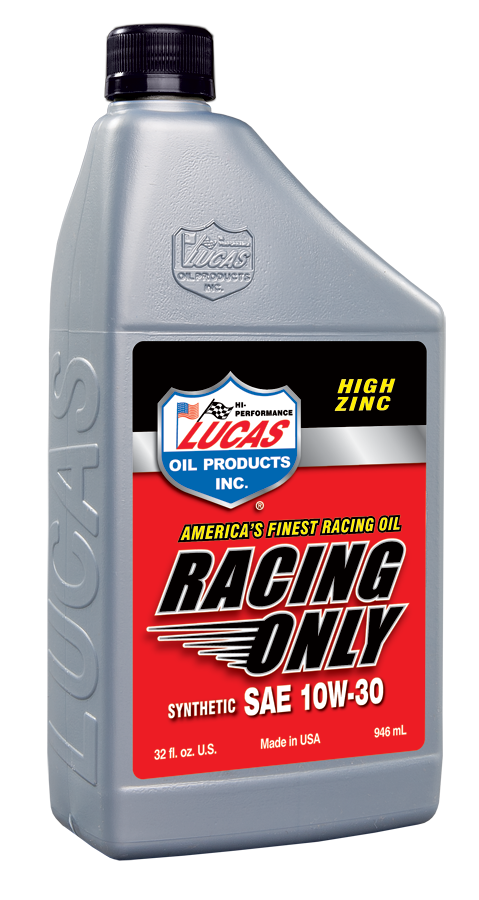 Lucas Oil Products Synthetic SAE 10W-30 Racing Only 10610