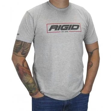 RIGID Industries T-Shirt Established 2006 Grey Medium 1066