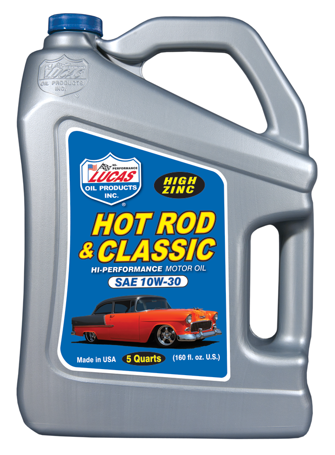 Lucas Oil Products Hot Rod & Classic Car HP Motor Oil SAE 10W-30 10679