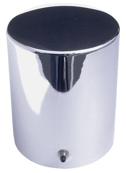 Trans-Dapt Performance 3-11/16 In. Diameter By 4-9/32 In. Tall Chrome Oil Filter Cover 1070
