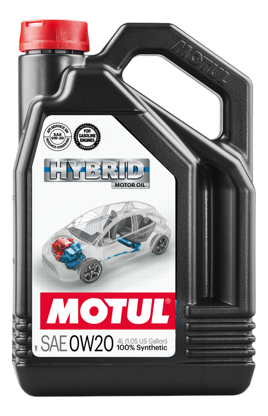 Motul HYBRID 0W20 - 4L - Synthetic Engine Oil 107142