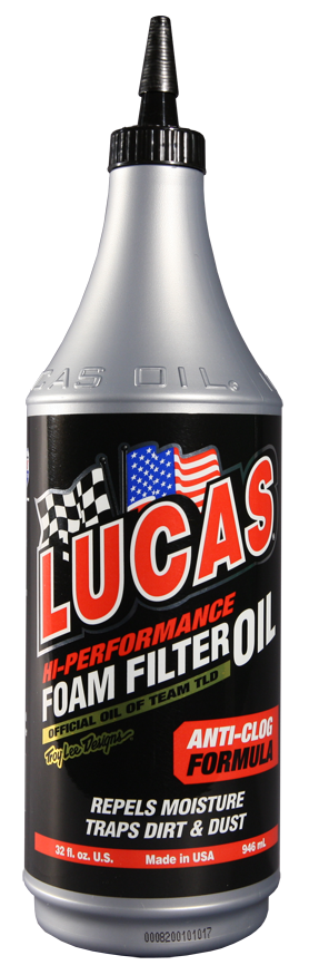 Lucas Oil Products Foam Filter Oil 10798